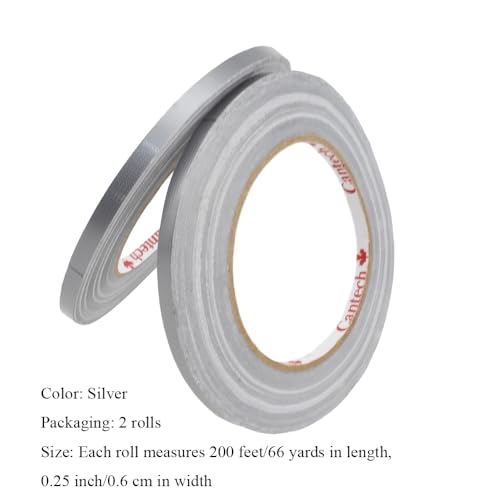 Silver 0.25Inch Wide Floral Tape (600 Foot)