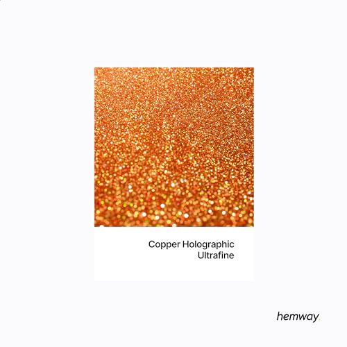 Resin Glitter Copper Holographic 100g Polyurethane & Epoxy Glitter (3.5274 Ounce)