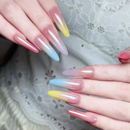 Glaze White Chrome Nail Powder