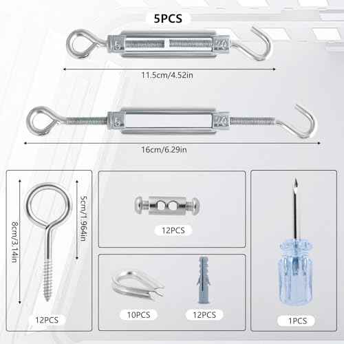1 8" Clothesline Wire Kit