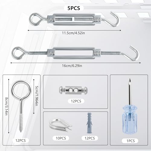 1 8" Clothesline Wire Kit