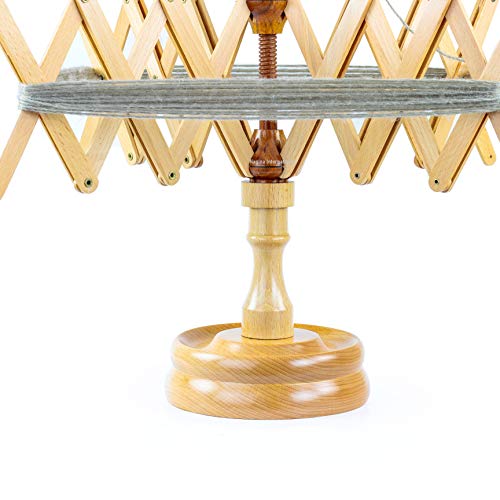 s Yarn Swift Umbrella Table Top Yarn Winder