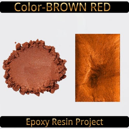 Mica Powder Brown Red