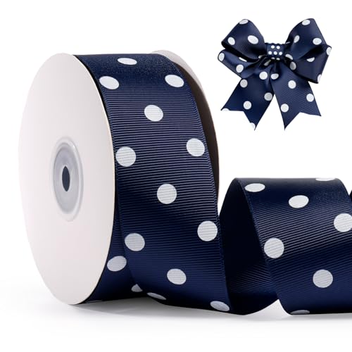 Polka Dot Grosgrain Ribbon 1.5 Inch