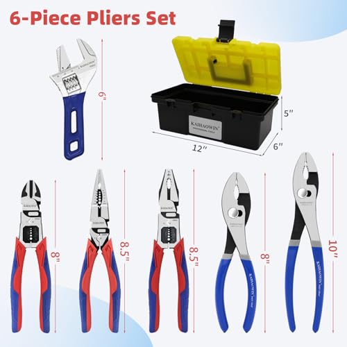 6 Piece Tool Set with Case (6 Count)