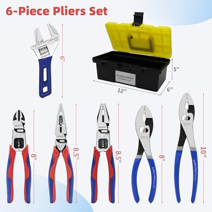 6 Piece Tool Set with Case (6 Count)