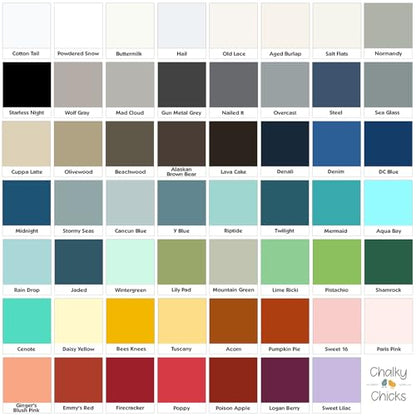 Hail 32 Fl Oz Chalk Paint for Furniture All in One