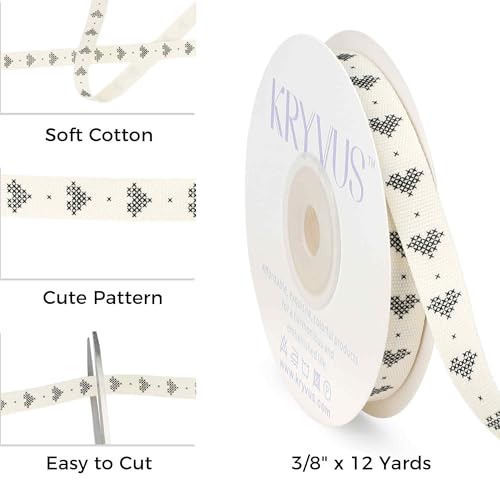 Hearts Cotton Ribbon 3 (36 Foot)