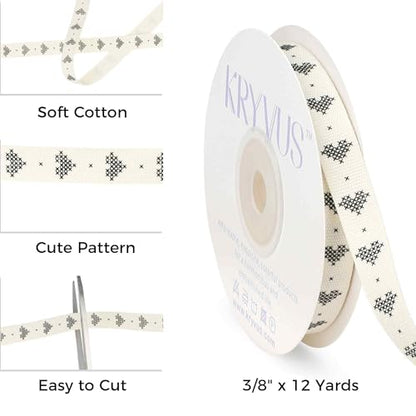 Hearts Cotton Ribbon 3 (36 Foot)