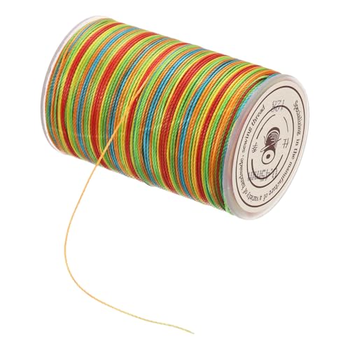 Waxed Cord 0.45mm Waxed Thread 87 Yard Wax String Leather Cord for Bracelet Making