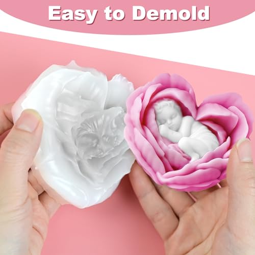 Flower Candle Mold