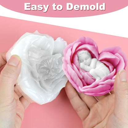 Flower Candle Mold