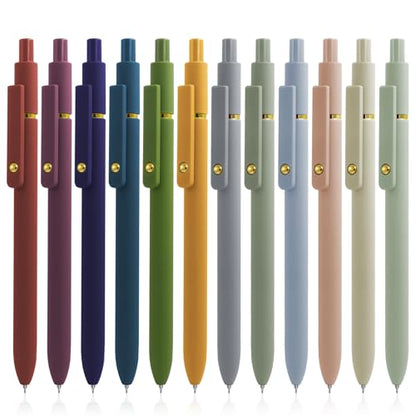 Gel Pens 12 Pcs Black Ink Pens for Women (12 Count)