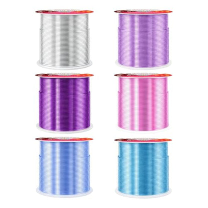 20 GA Turquoise Pink Assorted Anodized Aluminum Craft Wire (450 Foot)