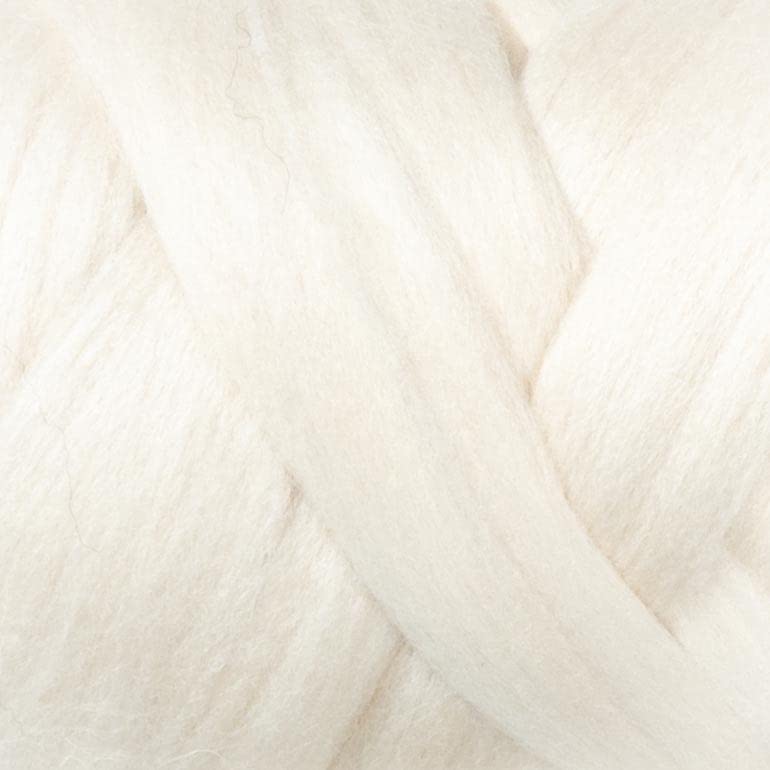 Natural Wool Bulk 2 lb roving (32 Ounce)