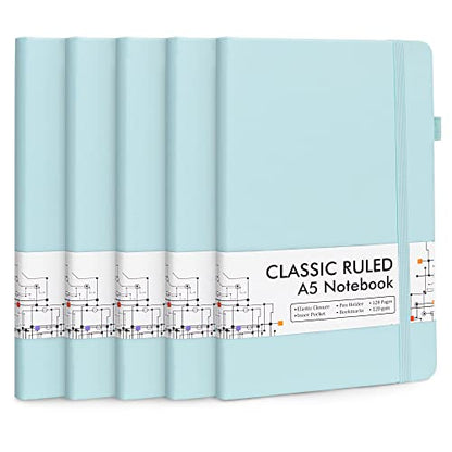5 Pack Notebooks Journals Bulk (5 Count)