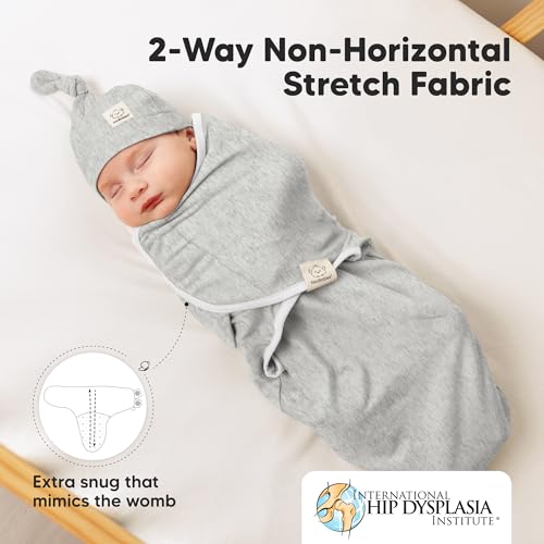3pk Organic Swaddles for Newborns Girls (3 Count)
