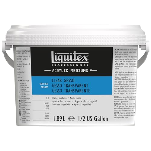 Professional Gesso Surface Prep Medium (64 Fl Oz)