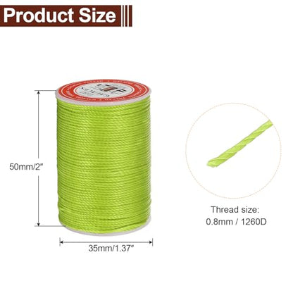 Round Leather Sewing Waxed Thread