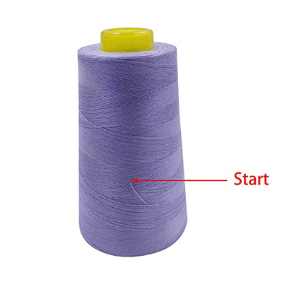 4 Cones of 3000 Yards Each Spool Thread for All Purpose (36000 Foot)