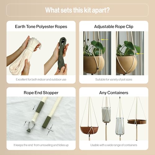 Macrame Kits for Beginners (3 Count)