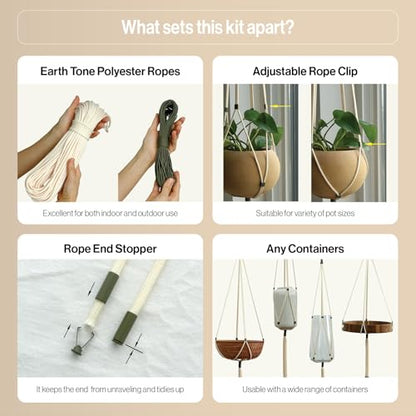 Macrame Kits for Beginners (3 Count)