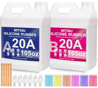 Silicone Mold Making Kit (210 Fl Oz)