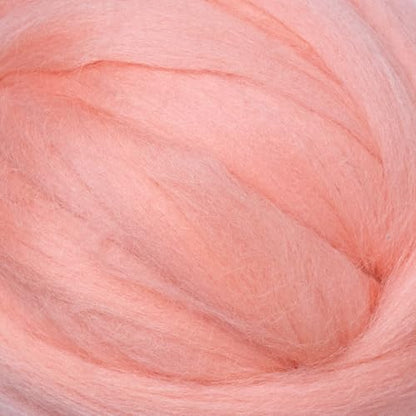 Colored Natural Wool roving (8 Ounce)