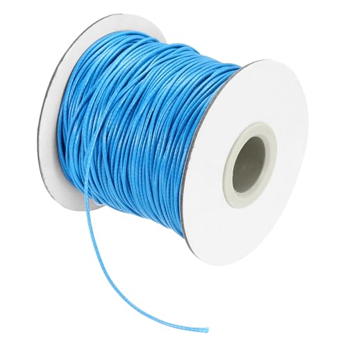 Waxed Cord 1mm Waxed Thread 87 Yard Wax String Leather Cord for Bracelet Making