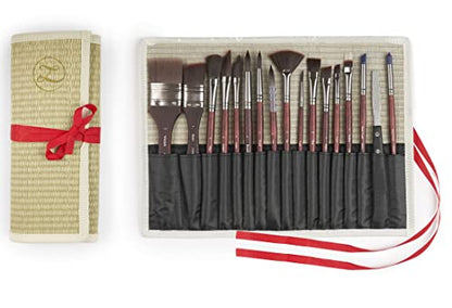 Professional Acrylic Paint Brushes Set (17 Count)
