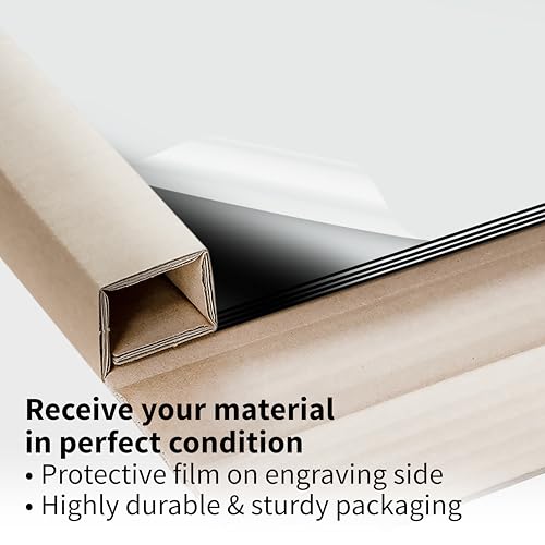 Metallic Looking Acrylic Sheet (4 Count)