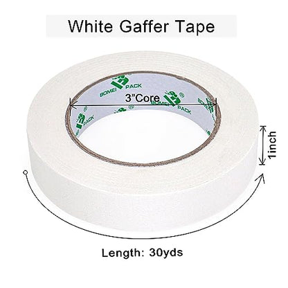 White Gaffer Tape (90 Foot)