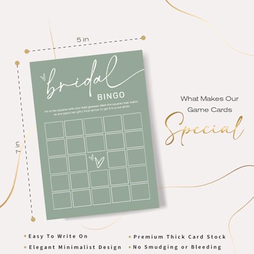 Bridal Shower Bingo