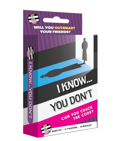 I Know...You Don't Card Game by Taco Cat Games