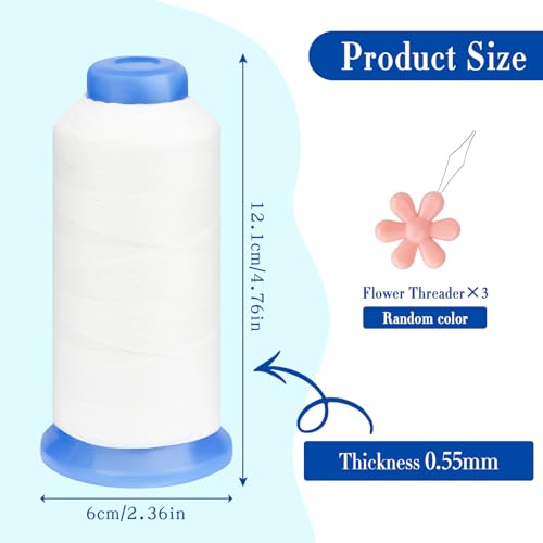 0.55mm Waxed Polyester Beading Cord