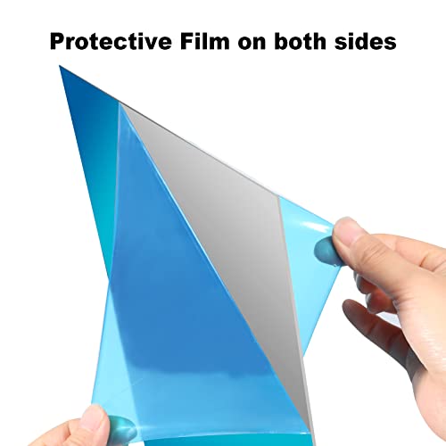 2 Pieces 6061 T651 Aluminum Sheet Metal 6 x 6 x 1 (2 Count)
