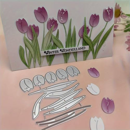 Flowers Metal Cutting Die for Scrapbooking