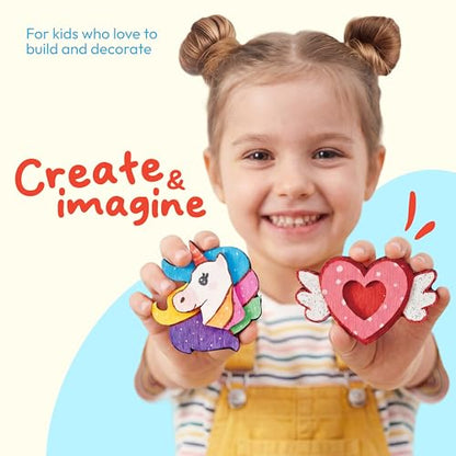 12 pcs Fantasy Wooden Magnets (12 Count)
