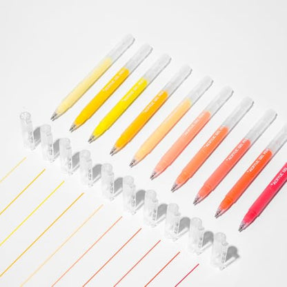 ROSYMENG 10 Colors Acrylic Gel Pens Set (10 Count)
