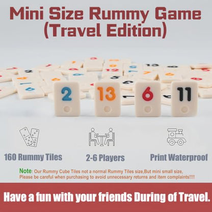 Mini Rummy Tile Game for 2