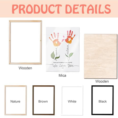 Flower Handprints Mother’s Day Handprint Art DIY Kit