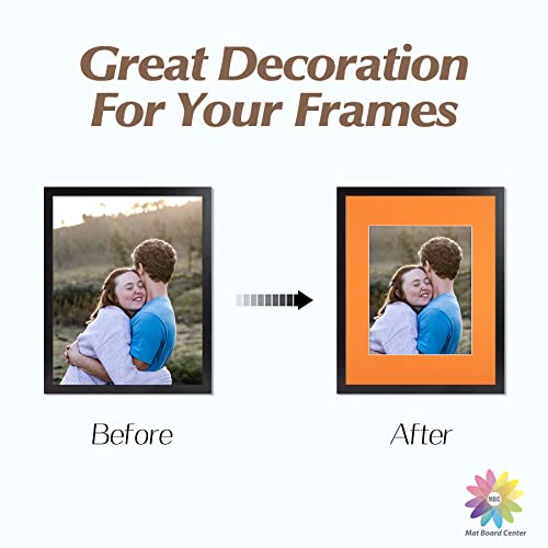 Mat Board Center 10 Pack 11x14 Photo Mats for 8x10 Picture (10 Count)