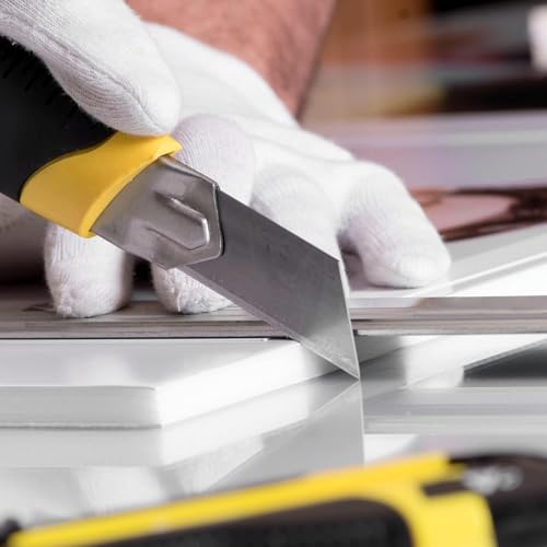 Box Cutter Retractable 25MM Long Utility Knife With 10pcs Blades Refills