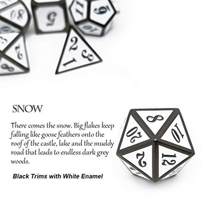 Metal DND Dice Set