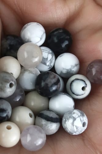 1200Pcs 6mm Natural Stone Beads