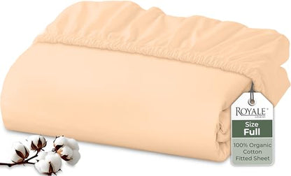 100% Organic Cotton Fitted Sheet