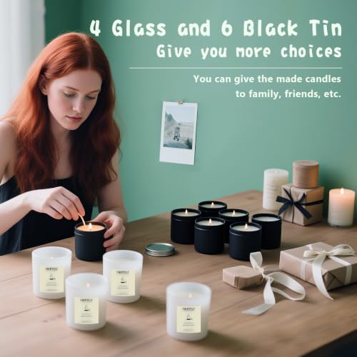 Soy Candle Making Kit for Adults & Hot Plate (96 Count)