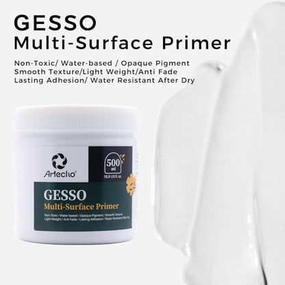 White Gesso 16.9oz (16.9 Fl Oz)