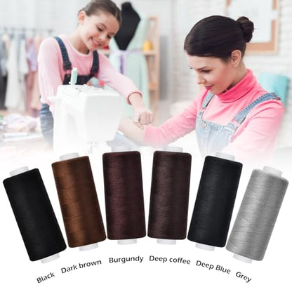 6 Pcs Polyester Thread Kit (6 Count)