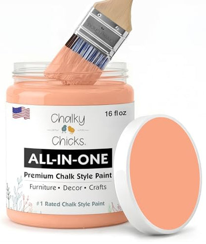 Gingers Blush Pink 16 Fl Oz Chalk Paint for Furniture